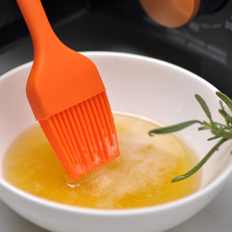 8 Inch Silicone Pastry Brush Multifunctional Oil Butter Basting Brushes Silicone Baking Tools Kitchen Grill BBQ Accessories (6)