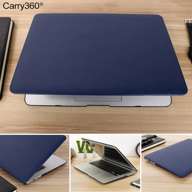 Carry360 PU Leather For Apple Mac book Air Pro Retina 11 12 13.3 15 inch Laptop Bag for MacBook Air 13 With Touch Bar A1932 Case