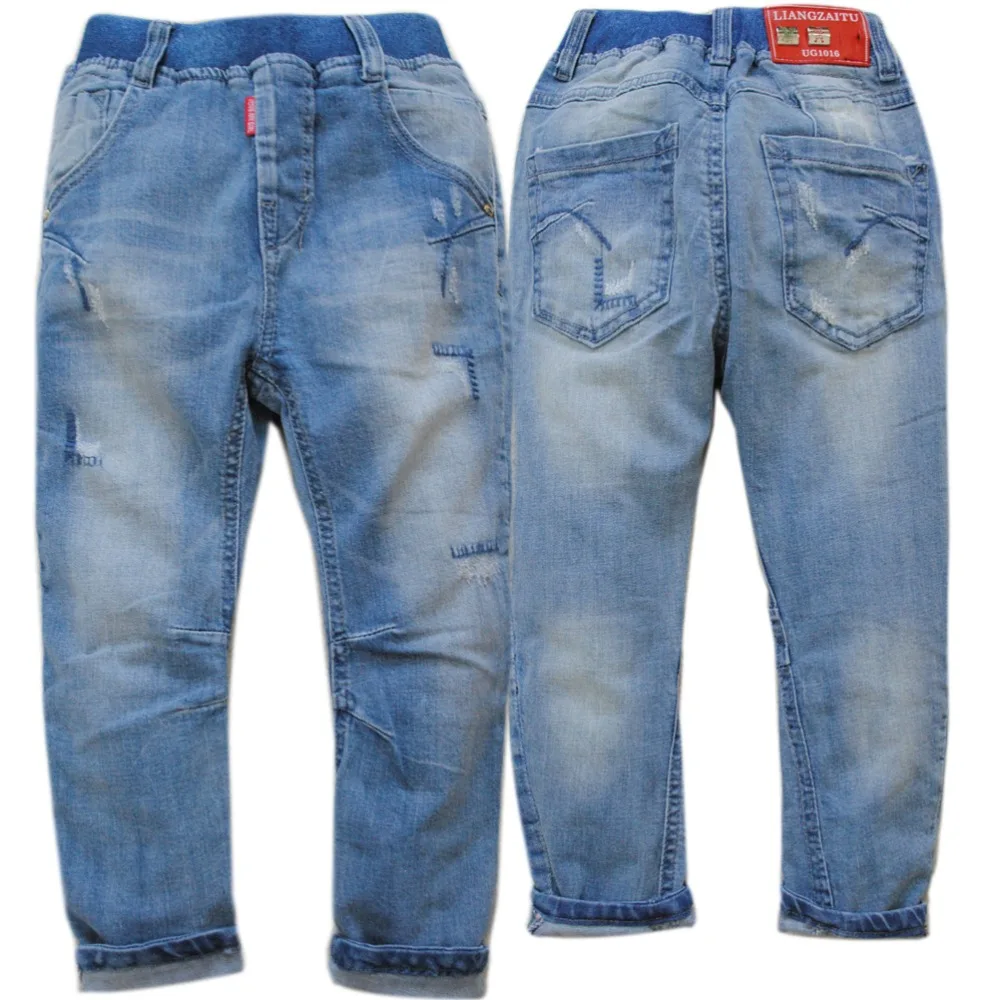 5903 KIDS BOY soft denim jeans pants spring autumn boys pants light
