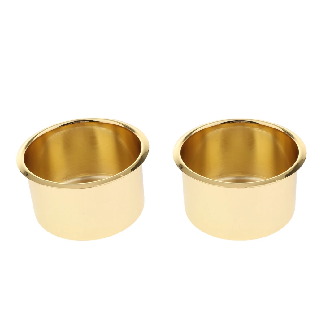 

2 Pcs Multifunctional RV Motorhome Car Drink Bottle Holder Cup Stand Inserts 90mm Car Accessories