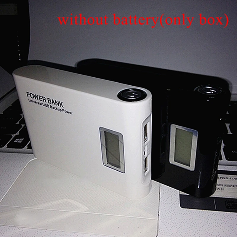 18650 Battery Charger Case DIY Box For Phone Battery Storage Boxes Shells 5V 12000mah Dual USB Power Bank 18650 Battery Charger Case DIY Box For Phone Battery Storage Boxes Shells 5V 12000mah Dual USB Power Bank