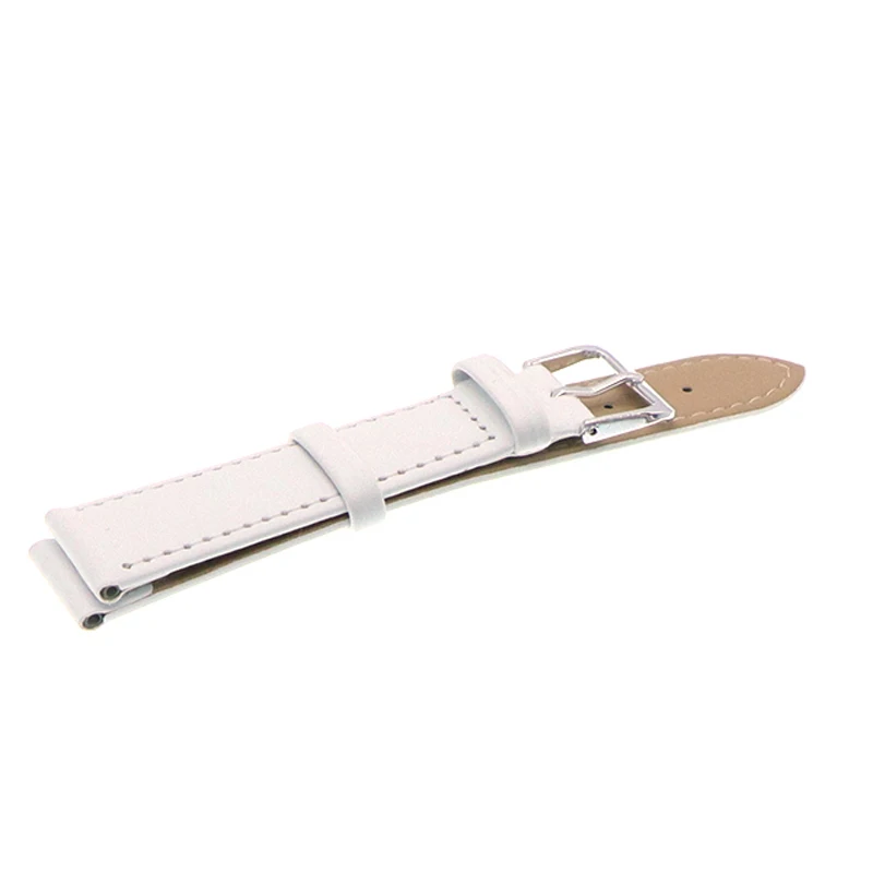 

1PCS leather Watches Band Strap 12mm 14mm 16mm 18mm 20mm 22mm Women Men Watchbands Watch Belts 3colors