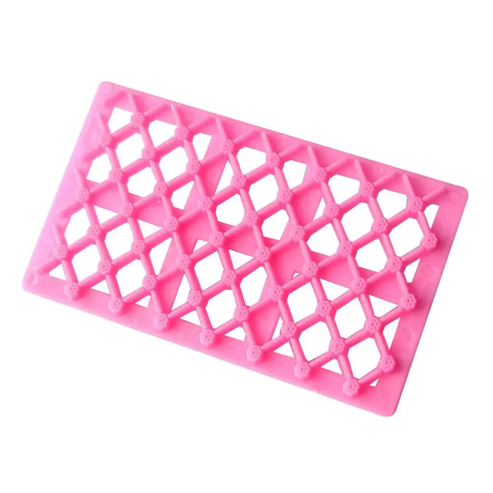 

DIY Square Grid Chocolate Fondant Cake Cutter Baking Emboss Decorating Mold Tool hot