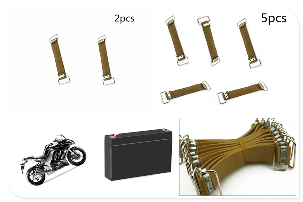 Motorcycle accessories battery fixing bracket rubber strap bandage for Aprilia DORSODURO 1200 750 FALCO SL1000 | Автомобили и