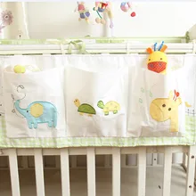 Детский бампер, хлопковая кроватка, органайзер, детская кроватка, кровать, подвесная сумка для хранения, игрушка, подгузник, карман для новорожденной кроватки, Постельный набор, аксессуары