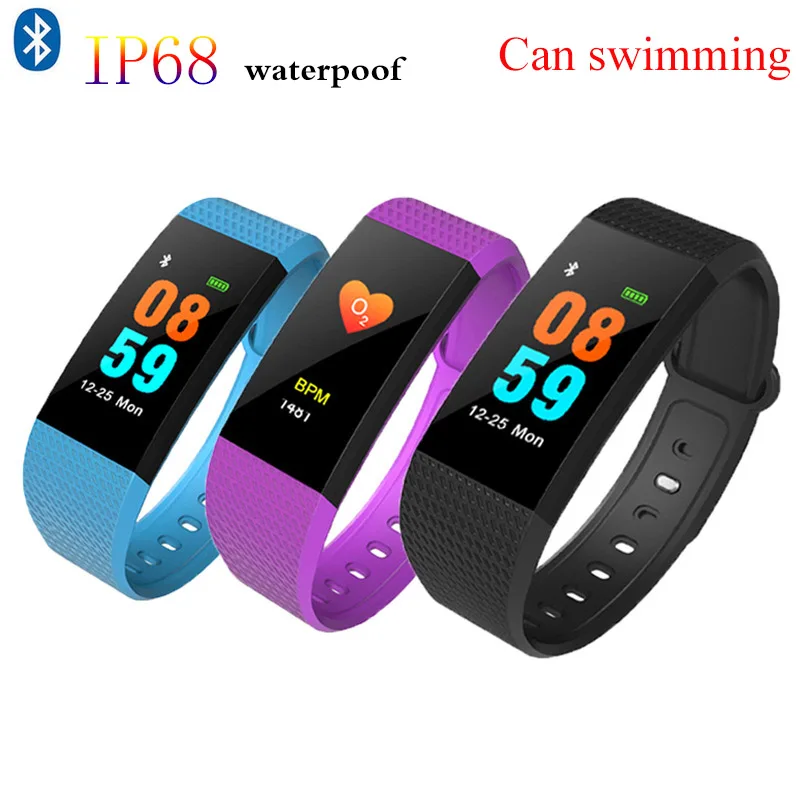 

Smart Watch New IP68 Professional Waterproof Smart Watch Sports Fitness Activity Heart Rate Tracker Blood Pressure Watch Swim