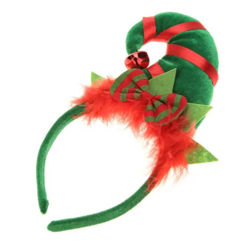 Рождество Для женщин и девочек Милая повязка Hairband фестиваль Новогодние повязки обруч для волос Аксессуары Рождественский праздничный подарок декор