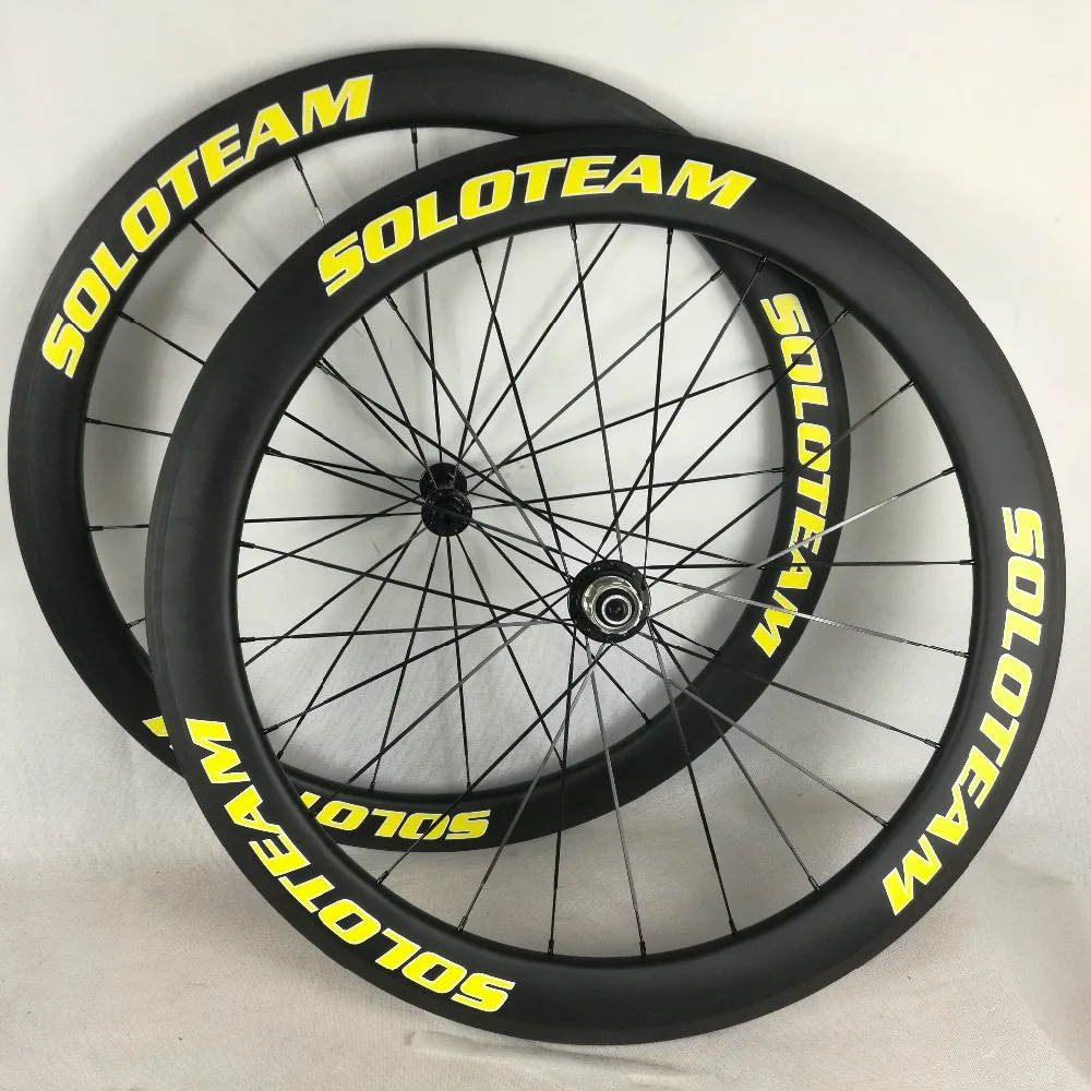 Best soloteam Novatec 271sb carbon wheels 35mm 38mm 45mm 50mm 60mm 80mm 88mm carbon bicycle wheels 700C road bike carbon wheelset 4