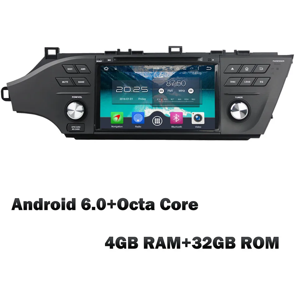 Android 6 x 4GB RAM KLYDE " 4 г Android 8 7,1 Octa Core 4 ГБ Оперативная память 32 ГБ Встроенная память DVD мультимедиа плеер радио для Toyota Avalon - Цвет: Android 6 x 4GB RAM
