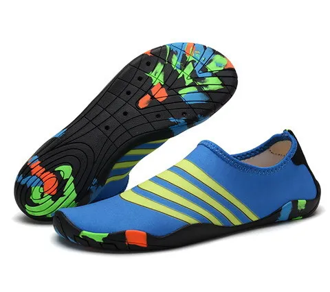 Унисекс aqua shoes Лето Плавание пляж на серфинге быстросохнущая обувь резиновая нескользящая легкая женская обувь для водных видов спорта - Цвет: 2