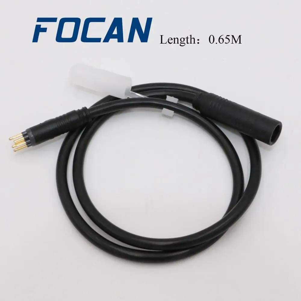 Focan 9pin Ebike Bicycle Female To Male Connector Motor Extension Cable