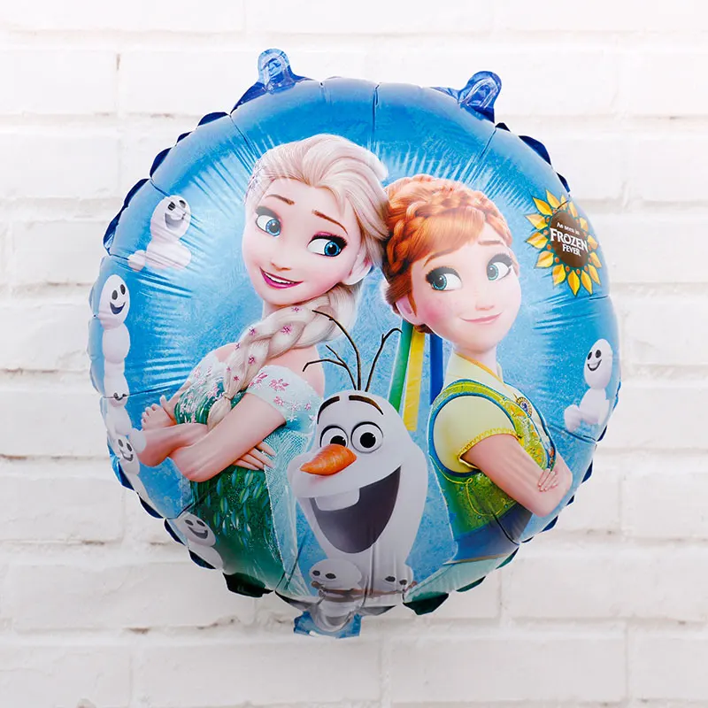 5 шт. Disney elsa frozen принцесса шары для дня рождения детский душ девушки из фольги