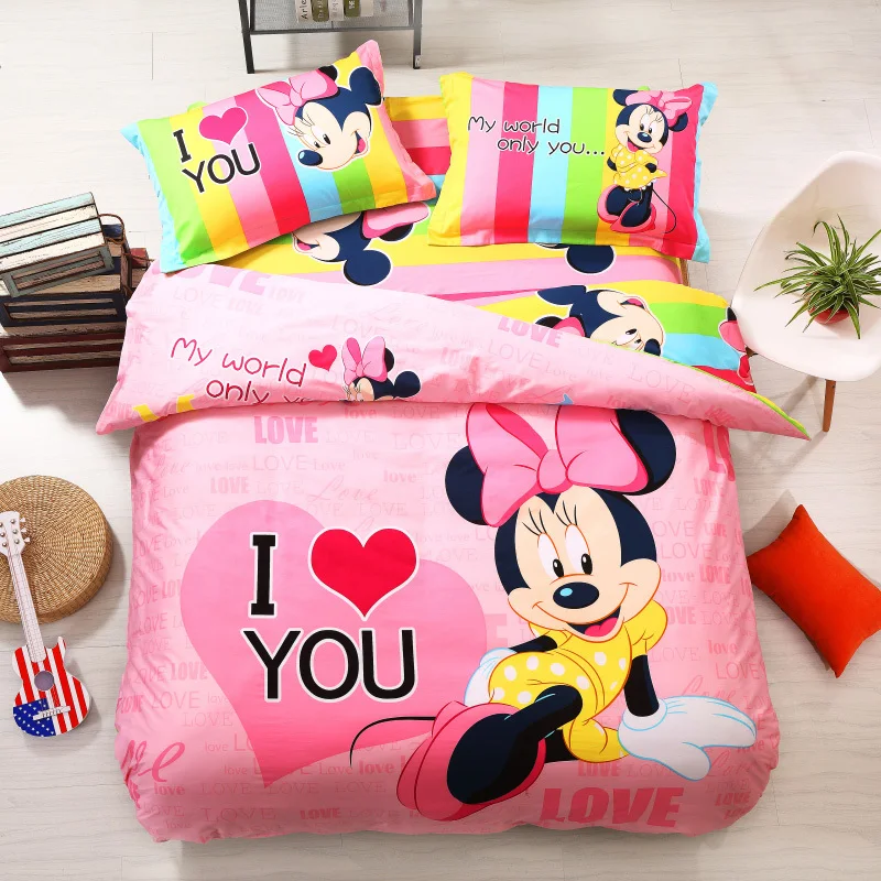 Perfect Present Minnie Bedding Set Minnie Mouse Quilt Set Minnie Mouse