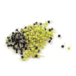 

200PCS Green + Black Bead Electronic Soldering Probe PCB Test Endpoint Pin