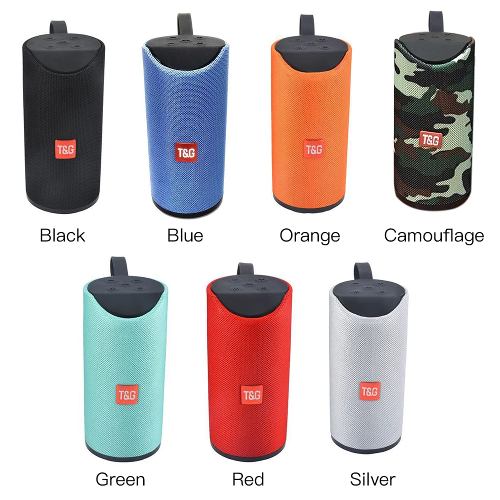 

Bluetooth Outdoor Speaker Waterproof Portable Wireless Column Loudspeaker Box Support TF Card FM Radio Aux Input