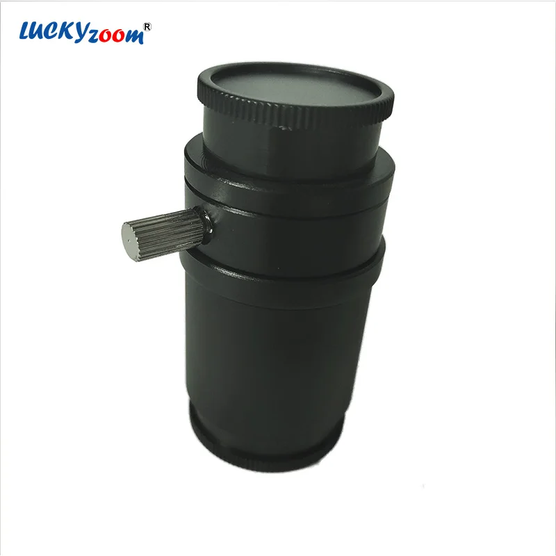 Lucky Zoom Brand New Professional Lucky Zoom Microscope Trinocular Camera Adapter 1X C-Mount Adapter for Trinocular Microscope Digital CCD USB Camera Interface