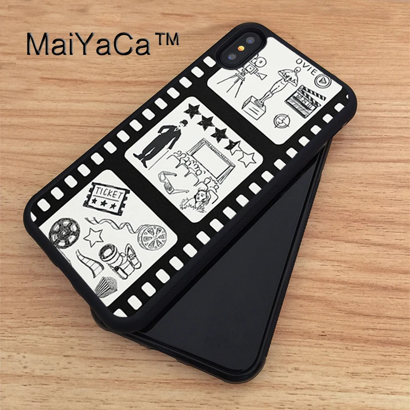 

MaiYaCa Cinema Movie Soft TPU New Phone Cases For Apple iphone X Case For iPhone X Case Rubber Cover Capa