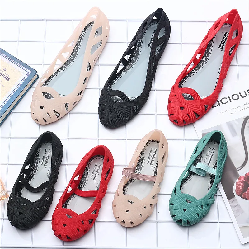 ميليسا الجوف امرأة صنادل هلامي 2019 الصيف الوالدين أحذية أطفال الصنادل ميليسا النساء هلام أحذية لينة 22.5 سنتيمتر-24.5 سنتيمتر