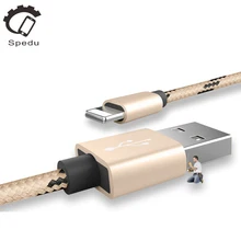 SPEDU brands original phone Usb cables For iphone 7 6 6s plus 5 5S charger mobile phone cables For ipad Air 5C SE charging Data