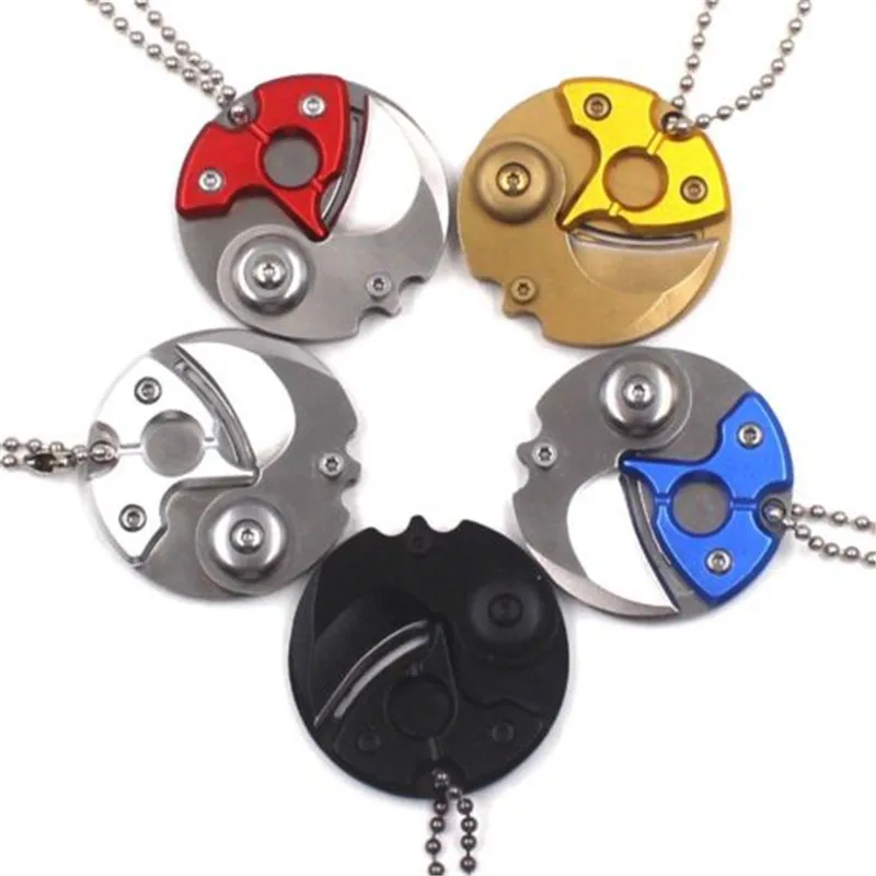 

Pocket Fold Package knife Claw Coin Camp Outdoor Box Letter Gear Peel Peeler Gadget keychain EDC Opener Open Utility Parcel Mini