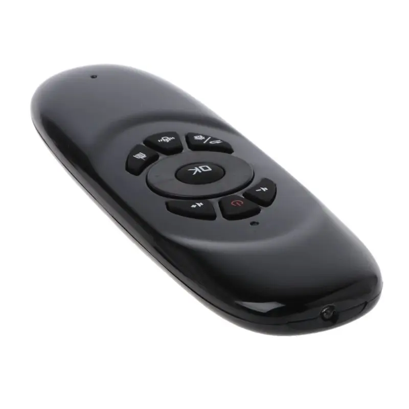 Русский Английский C120 Fly Air mouse 2,4G мини беспроводная клавиатура Пульт дистанционного управления с перезарядкой для ПК Android tv Box