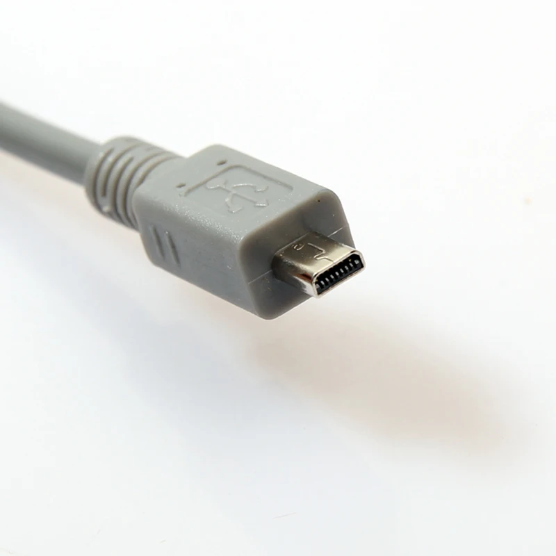 DOITOP 1 м USB кабель мини 8 pin цифровой камеры кабель питания данных с магнитным кольцом для Nikon sony S650 S700 A350 W190 DSLR камеры