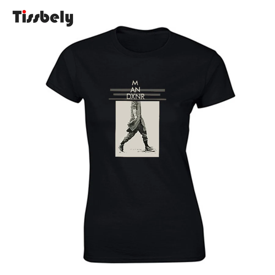 Tissbely T Shirts for Women Print Vintage Graphic Design Cool Tee Tops Short Sleeved Fashion Black and Brown |