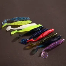 20pcs lot Ufishing Fishing Bait Luminous Color Silicone Bait 6 5g 11cm Soft Lure Sinking Fishing