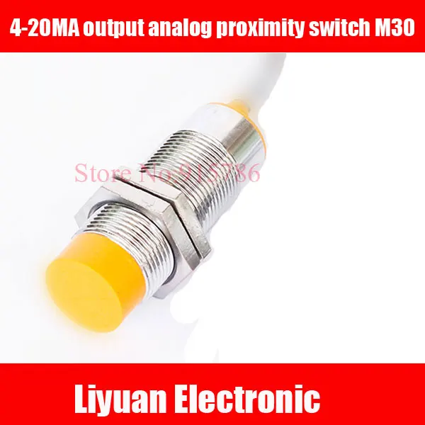 1pcs 420ma Current Output Analog Proximity Switch / M30 Linear