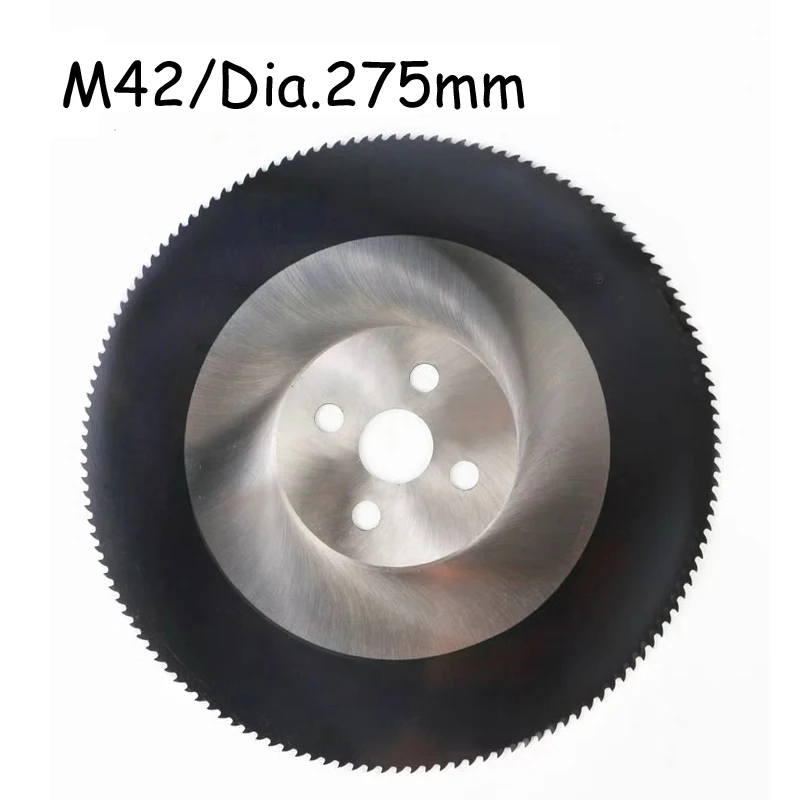 Dia.275mm Hss Circular M42 Saw Blade With Tiaincoated For Stainless