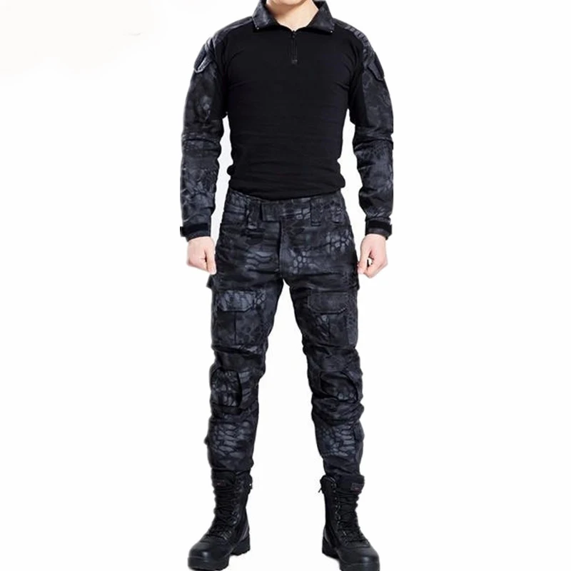 Пейнтбол тактическая камуфляжная военная форма Военная Маскировочная костюм военная одежда для охотника и рыбалки рубашка и брюки