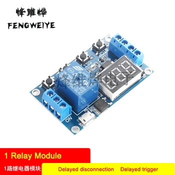

One way relay module Delayed power off Disconnected trigger delay Cyclic timing circuit switch