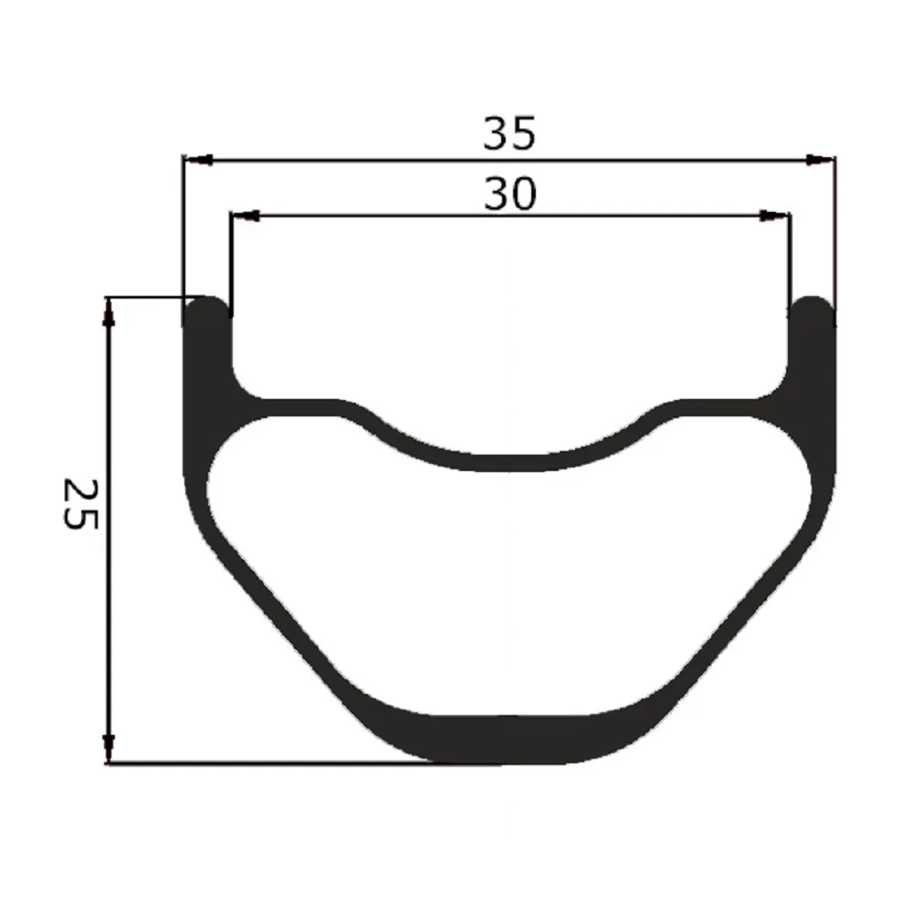 Cheap 26er XC/AM/Enduro/DH MTB Rim T700 Carbon Fiber Made Hookless Rims Tubeless Ready For Mountain Bike Wheels Bicycle 24/28/32 Holes 4 Cheap 26er XC/AM/Enduro/DH MTB Rim T700 Carbon Fiber Made Hookless Rims Tubeless Ready For Mountain Bike Wheels Bicycle 24/28/32 Holes 4