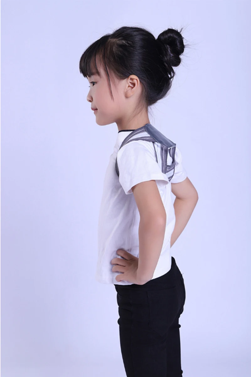 Корректор осанки, дышащий, прочный, удобный, для спины, плеч, поясницы, талии, поддерживающий коррекцию, выпрямляющий верх, для детей