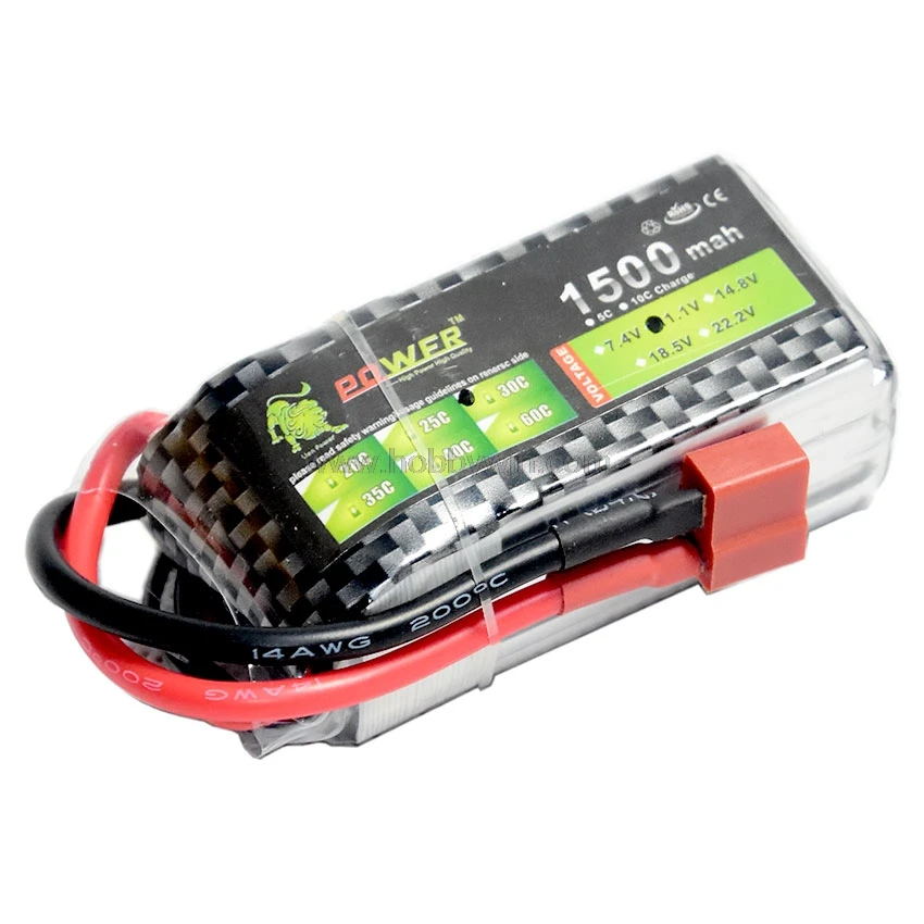 11 1 V/3 S 1500mAh 30C LiPO батарея T plug Burst 60C RC модель Lipolymer power|Детали и аксессуары| |