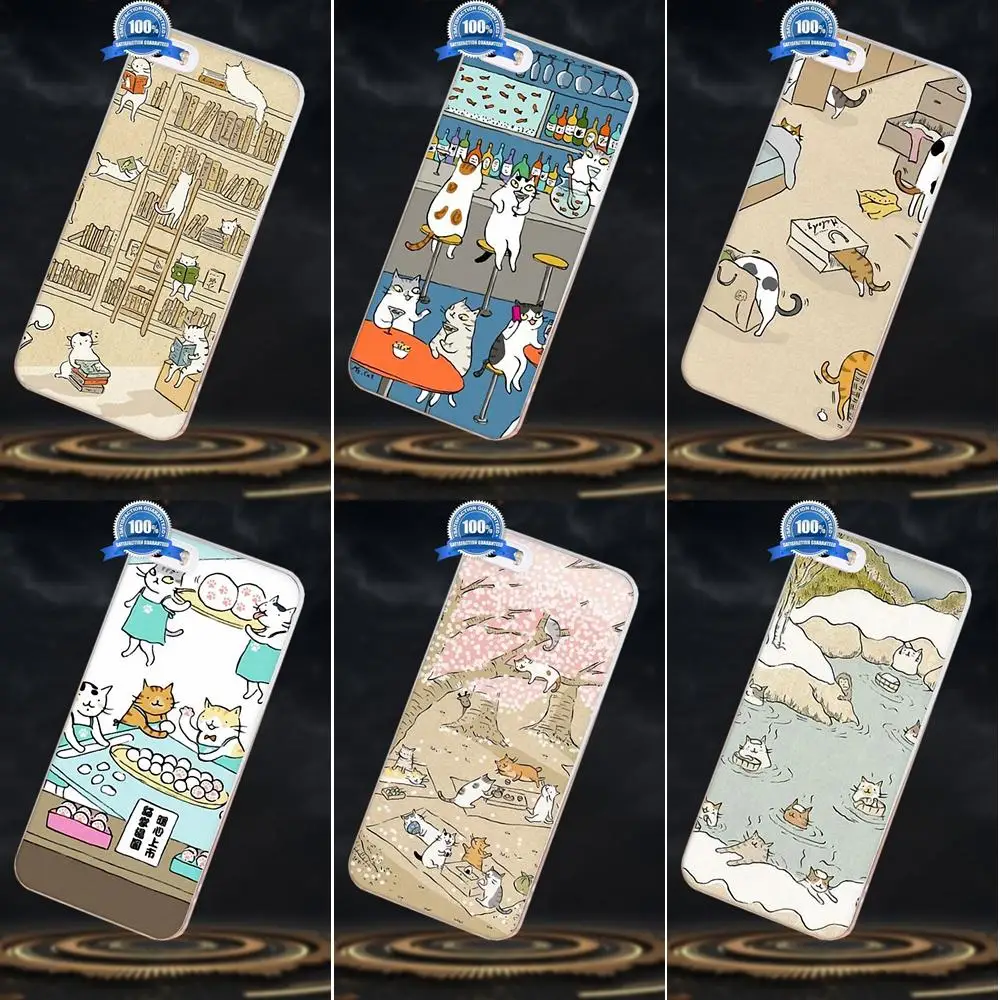 

Bixedx Animal Cat Drink Pattern Skin Special Offer For Huawei G7 G8 Honor 5A 5C 5X 6 6X 7 8 V8 Mate 8 9 P7 P8 P9 P10 Lite Plus