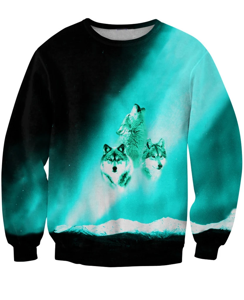 Popular Wolf Sweatshirts-Buy Cheap Wolf Sweatshirts lots