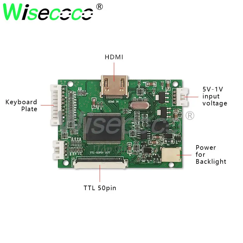 8 дюймовая 800*600 TFT AT080TN52 панель ЖК экрана с HDMI платой управления для Raspberry