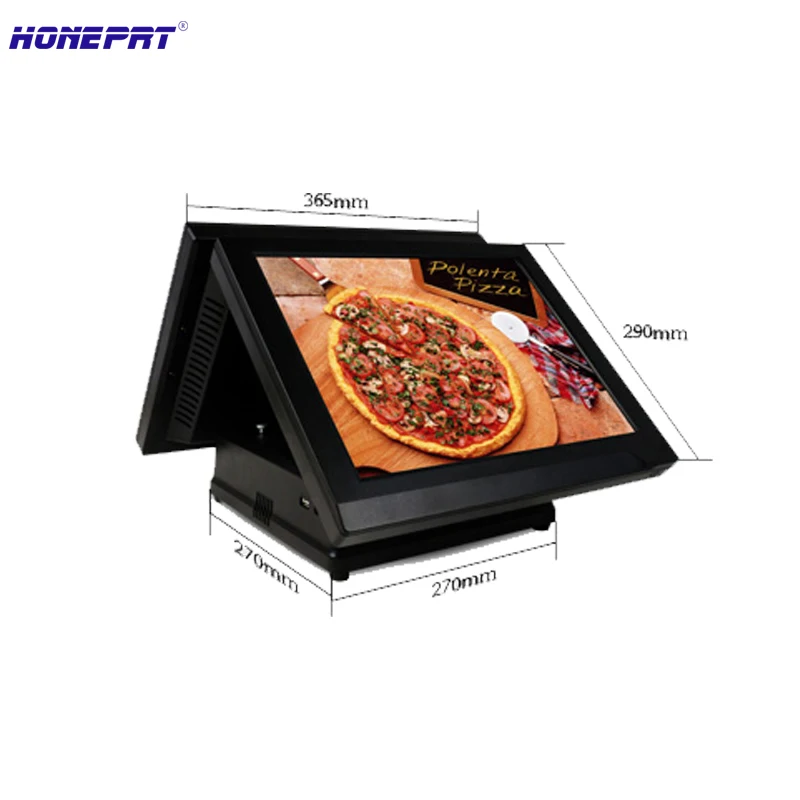 

Modern touch screen desktop pos register with software for supermarket HS-620
