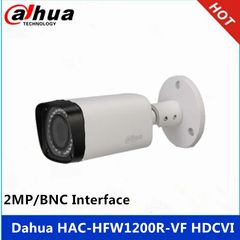 

DAHUA HAC-HFW1200R-VF 2MP HDCVI Bullet Camera 1/2.7" IR 30M IP67 2.7~12mm vari-focal lens security camera HAC-HFW1200R-VF