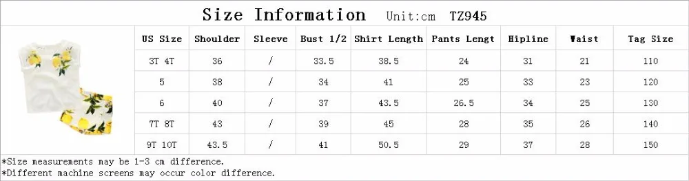 Kimocat/Летняя одежда для маленьких девочек детская одежда из 2 предметов футболка+ штаны костюмы с короткими рукавами детская одежда милые комплекты для девочек с лимонами