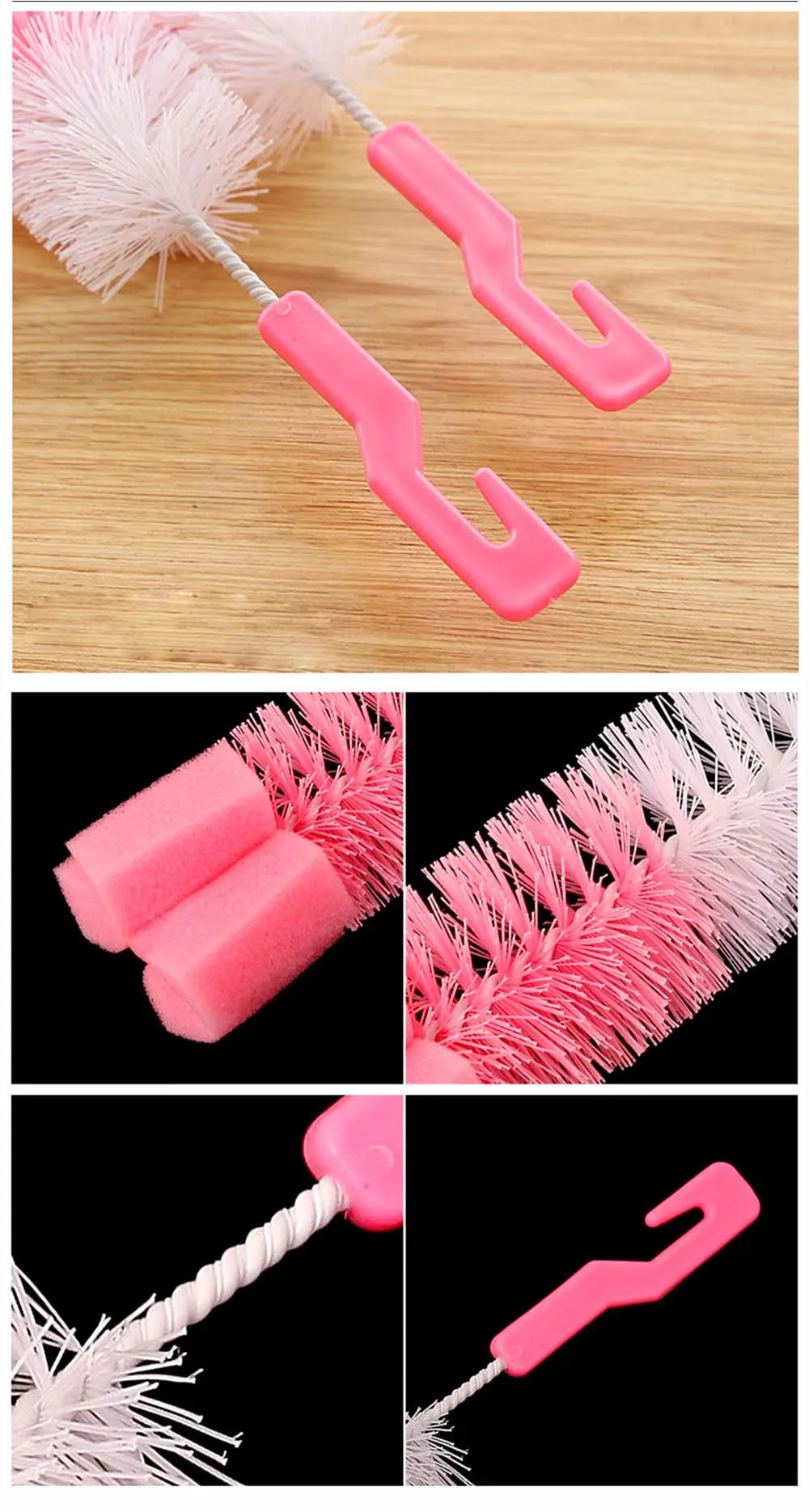 Kitchen-Bottle-Cleaning-Tools- Nylon+Sponge-Nipple-Cup -Brush-360-Degree-Rotating-Wash-Handle-Plastic-Brush-Bottles-Cleaning-KC1079 (1)