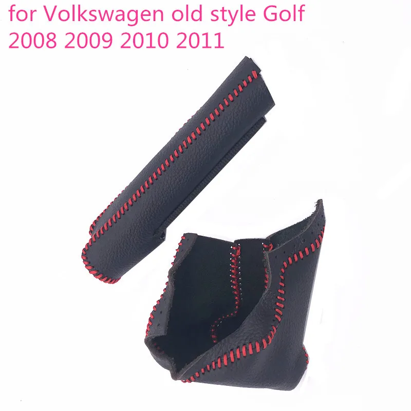 

Automatic transmission Gear Shift Knob Cover Handbrake Grips Displacement 4.5 for Volkswagen old style Golf 2008 2009 2010 2011