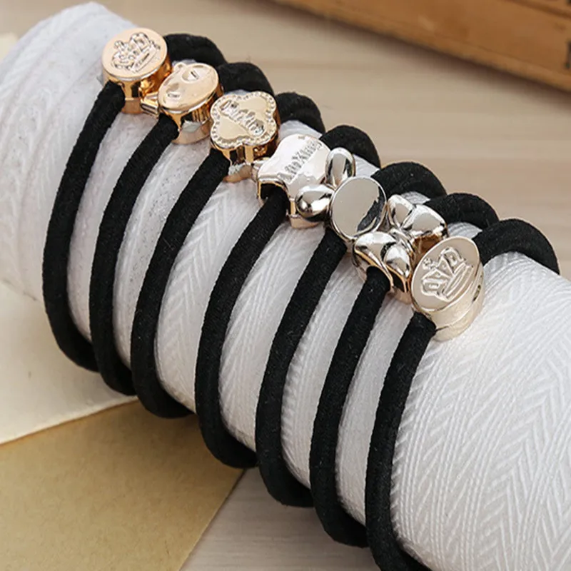 

Elastic Hair Rope Rings Ties Bands Ponytail Holders Girls Hairband Headband Hair Accessories