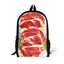 Boys School Bags Set for Rucksack Kids 3D Print Spoof Beef Backpack Children Girls Orthopedic Student Book Bags Mochila Infantil Boys School Bags Set for Rucksack Kids 3D Print Spoof Beef Backpack Children Girls Orthopedic Student Book Bags Mochila Infantil