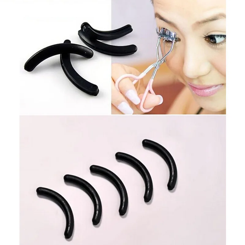 6pcs/set Make Up Replacement Eyelash Curler Refill Rubber Pads Plastic Beauty Tool High Quality