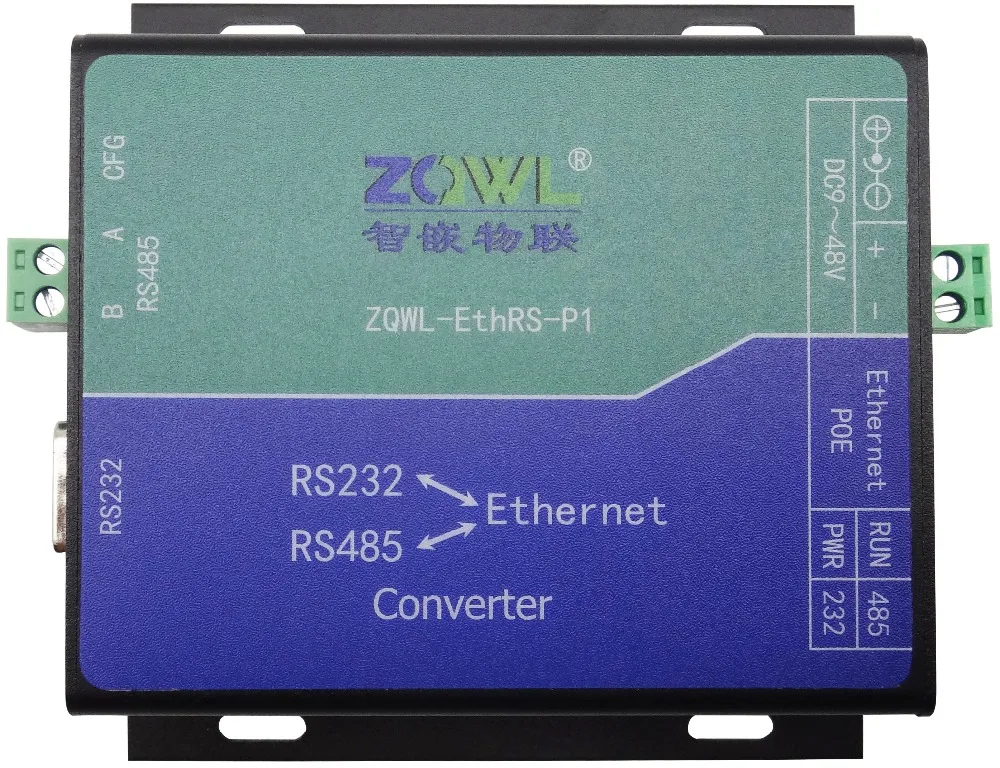 

POE Serial Port Server/RS232 RS485 Serial Port to Ethernet Network to Serial Port/Modbus TCP
