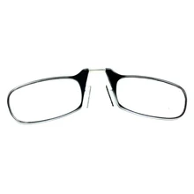 Мини-зажим для носа, стекло для чтения, складное стекло для чтения, для мужчин, Wo, для удобной переноски, брелок, чехол, стекло, 150 градусов