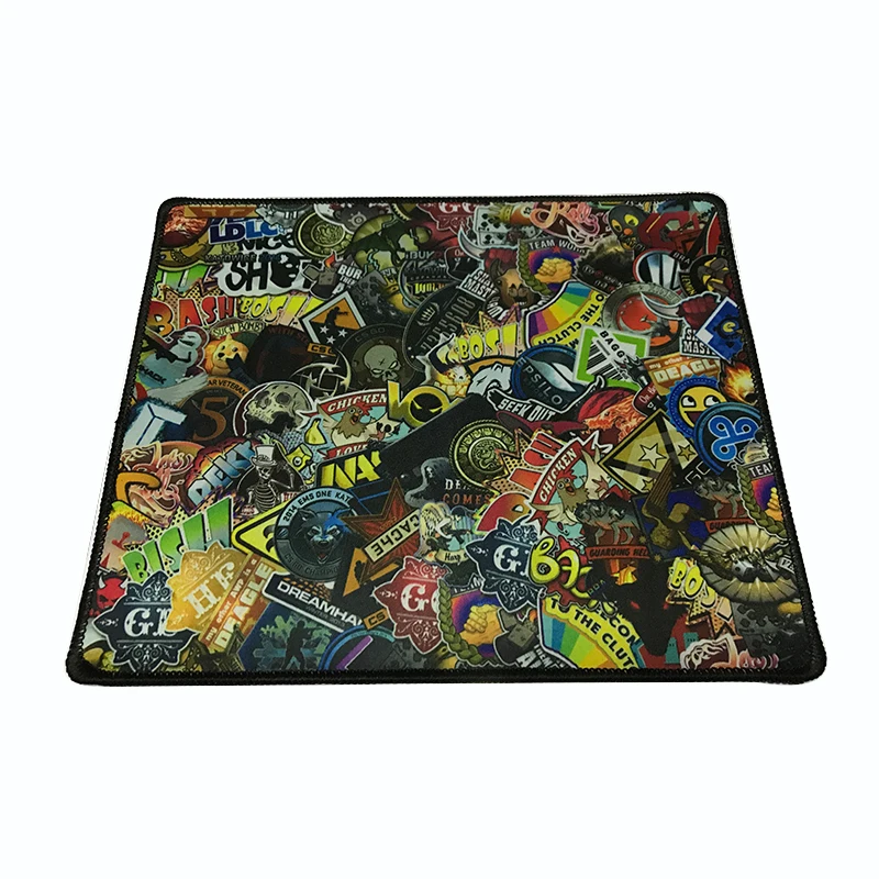 250X300mm Overlock game team LOGO computer game rat pad pad mouse pad