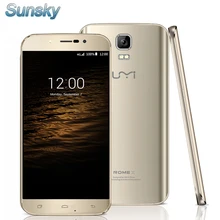 Original UMI ROME X 3G 5.5inch 2.5D HD Screen MTK6580 Quad Core Smartphone Android 5.1 1GB RAM 8GB ROM 1280x720p Cellphone(China (Mainland))